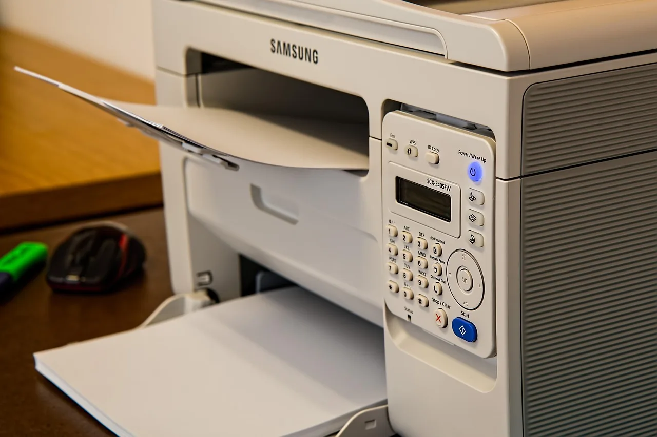 printer, desk, office, fax, scanner, home office, technology, duplicator, copier, laser printer, wireless printer, brown office, brown home, brown technology, brown desk, printer, printer, printer, printer, printer. Cloud faxing for UK businesses: what to check before replacing the fax machine
