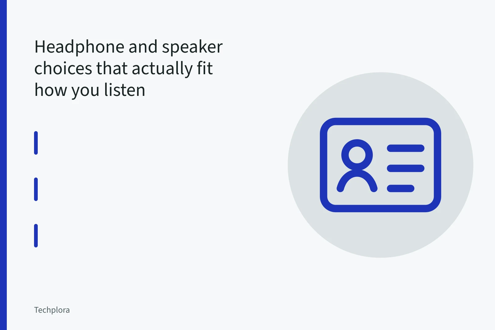Over-ear headphones with replaceable earpads and detachable cable on a table. Headphone and speaker choices that actually fit how you listen