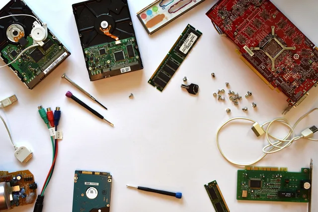 hardware, computer, computer service, technology, electronics, pc, flat lay, flatlay, repair, design, technology, technology, technology, technology, technology, repair, repair, repair. Intermittent laptop failure: a fictional case of logs, tests, and repair