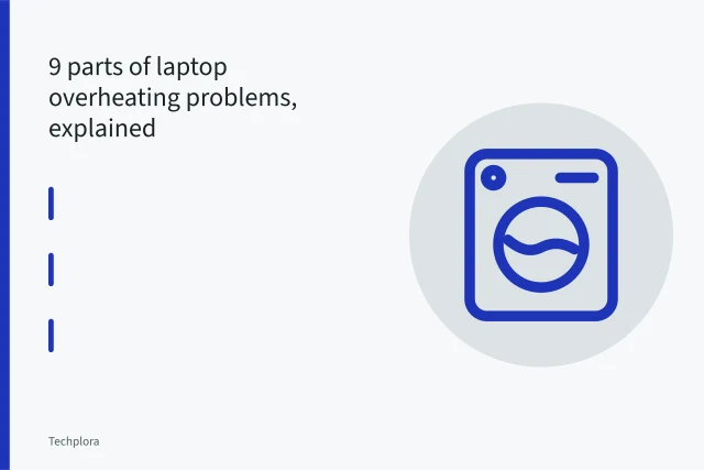Dusty laptop cooling fan and heatsink during a thermal cleaning repair. 9 parts of laptop overheating problems, explained