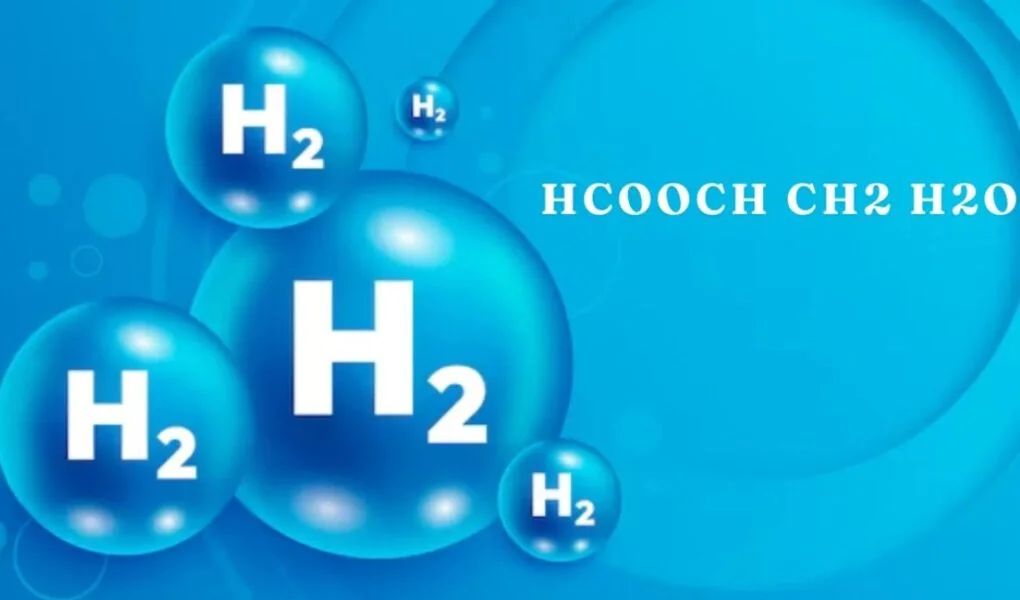 HCOOH, CH₂, H₂O