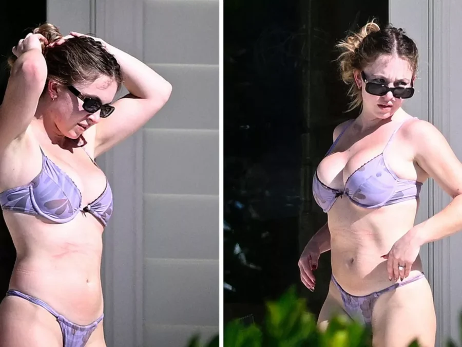 Sydney Sweeney New Photos Pool
