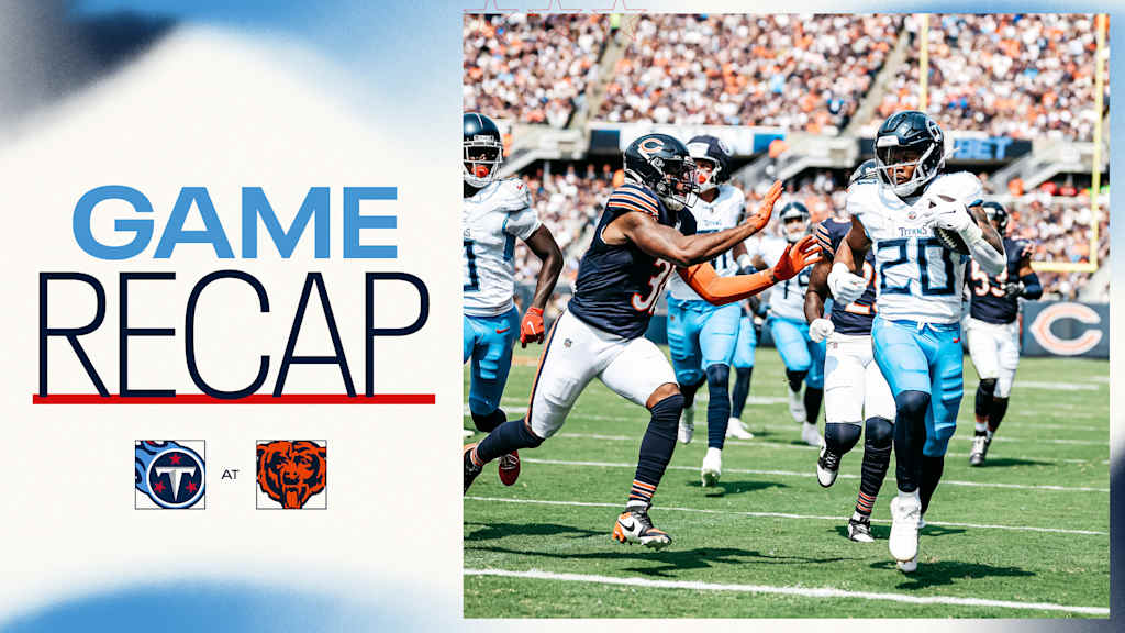 Tennessee Titans vs Chicago Bears Match Player Stats