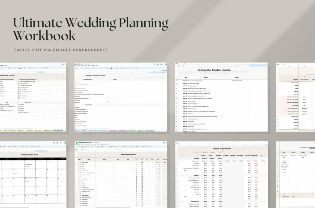 Wedding Planning Checklist