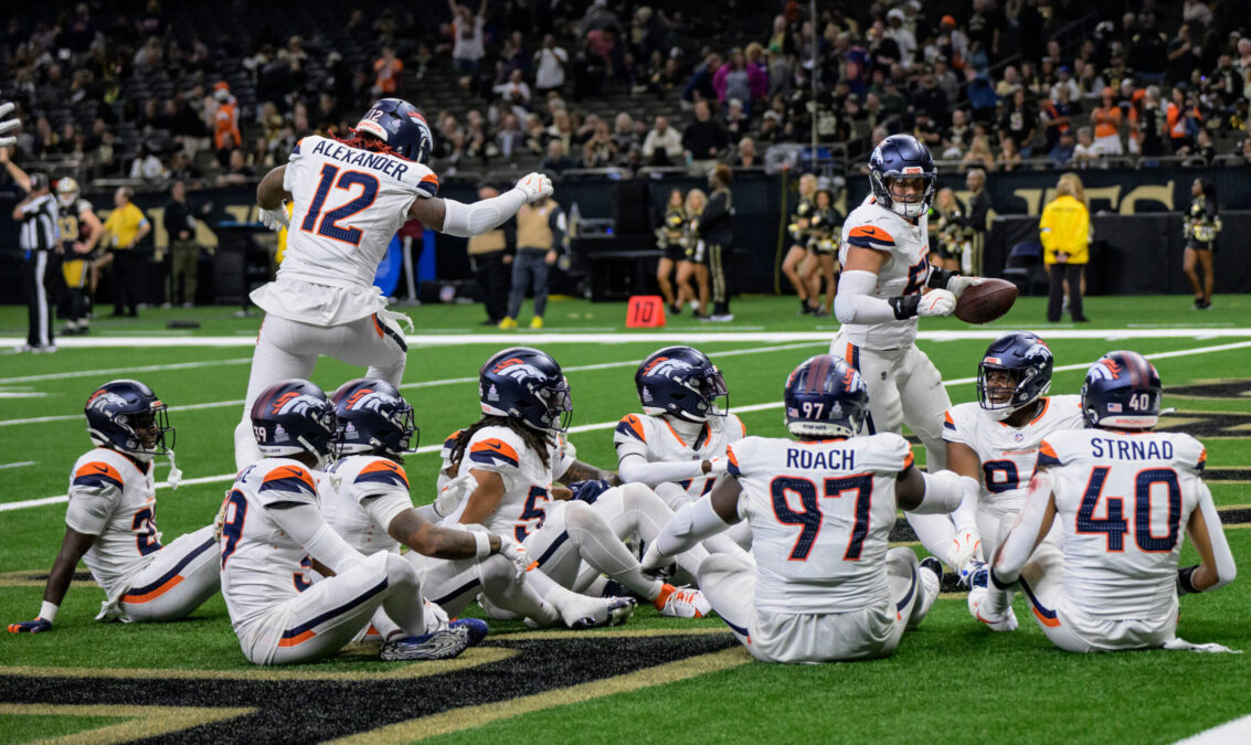 Denver Broncos vs New Orleans Saints Full Match Player Stats