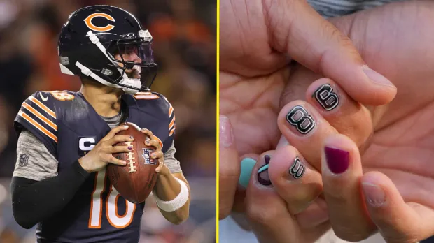 Caleb Williams Nails