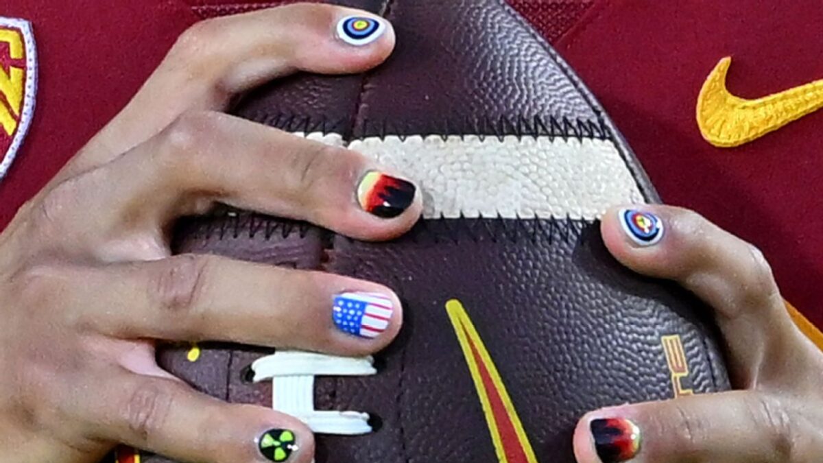 Caleb Williams Nails